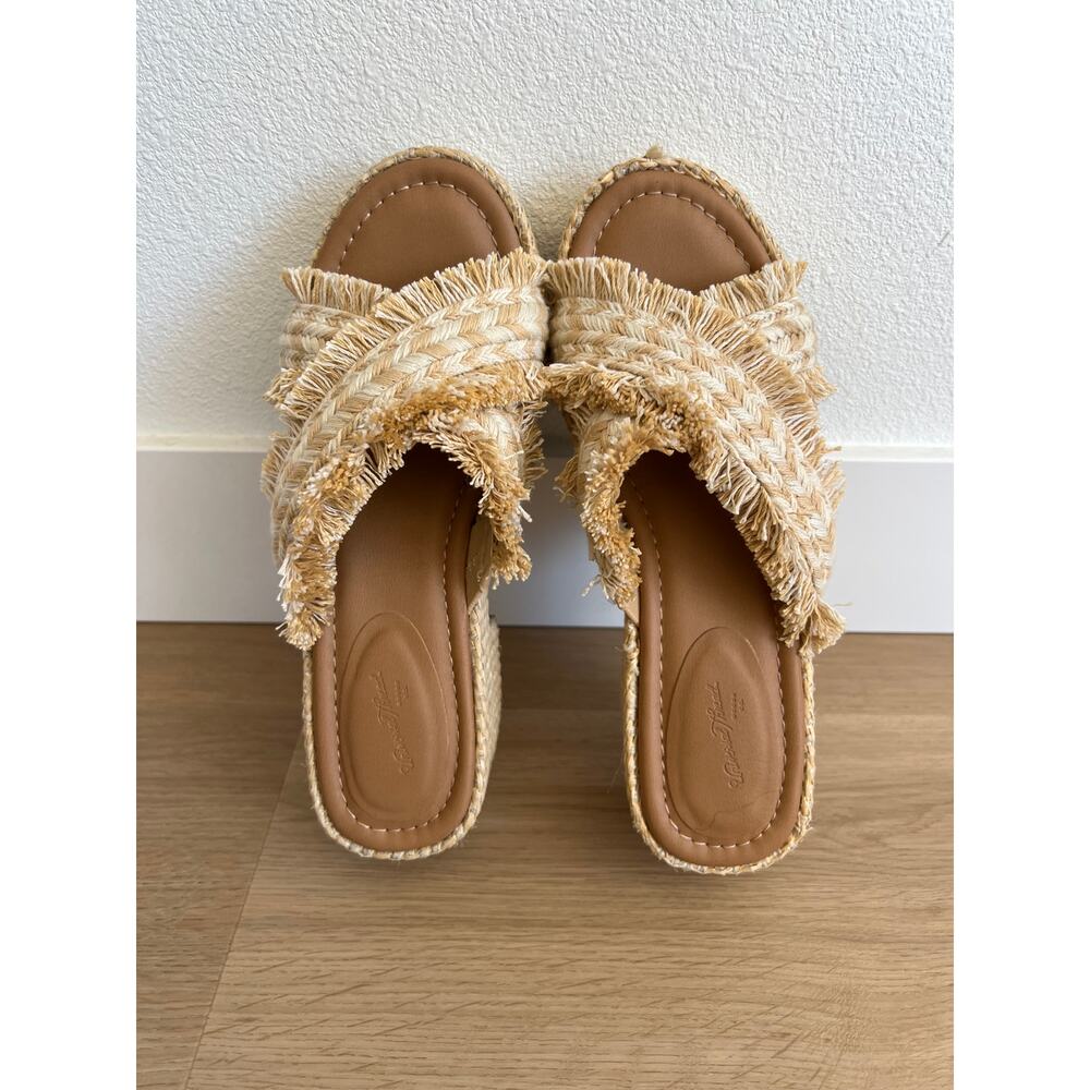 Universal Thread Sally Platform Sandal Women’s 9.5 - Picture 5 of 7